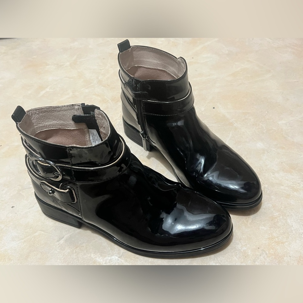 MAYORAL black ankle boot shoes